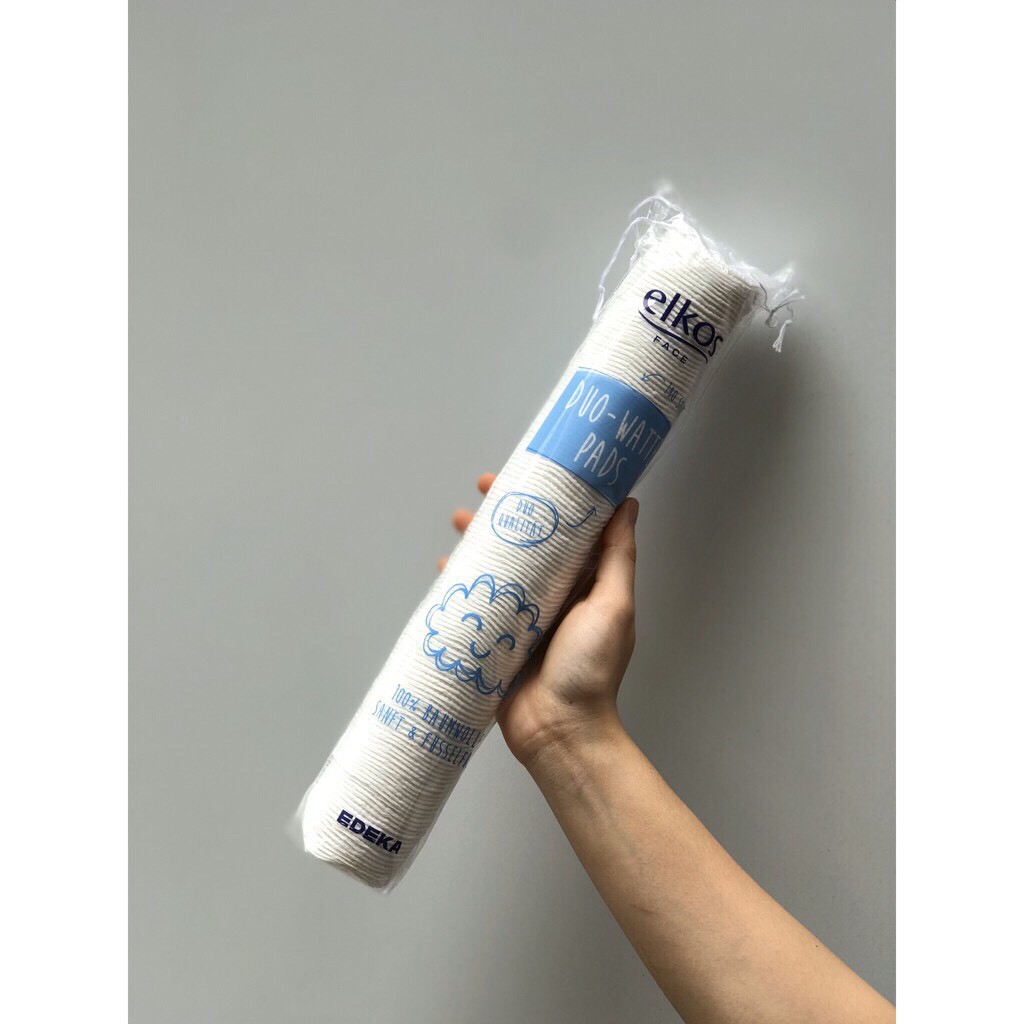 Combo 5 túi Bông Tẩy Trang Cao Cấp Elkos Nhập Khẩu Đức Túi 140 Miếng