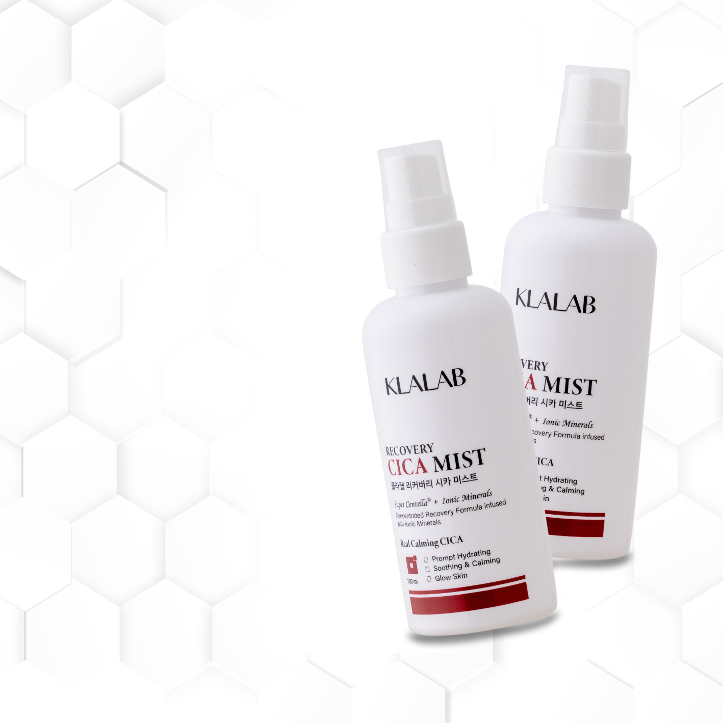 Xịt khoáng KLALAB RECOVERY CICA MIST | Dưỡng ẩm, làm dịu, phục hồi da 100ml